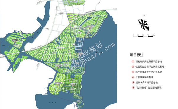 苏州澄湖现代农业科技示范园规划图