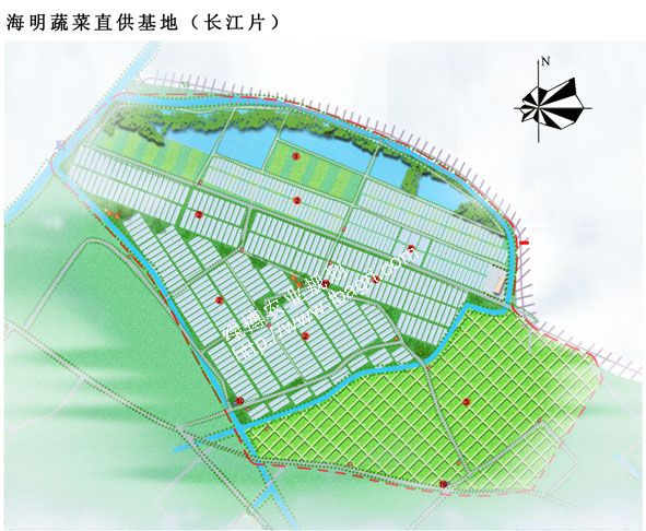 常熟海明蔬菜直供基地规划图